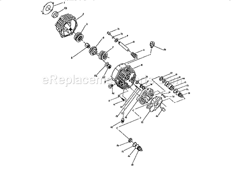 Page C Diagram and Parts List for 580751780  Craftsman Pressure Washer