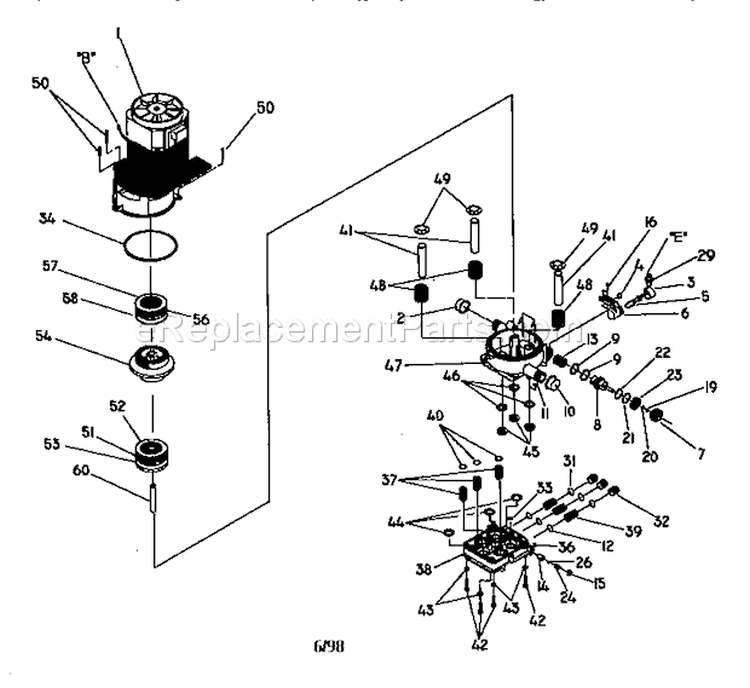 Page A Diagram and Parts List for 580760270  Craftsman Pressure Washer