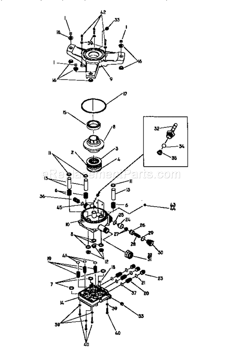 Page B Diagram and Parts List for 580761652  Craftsman Pressure Washer