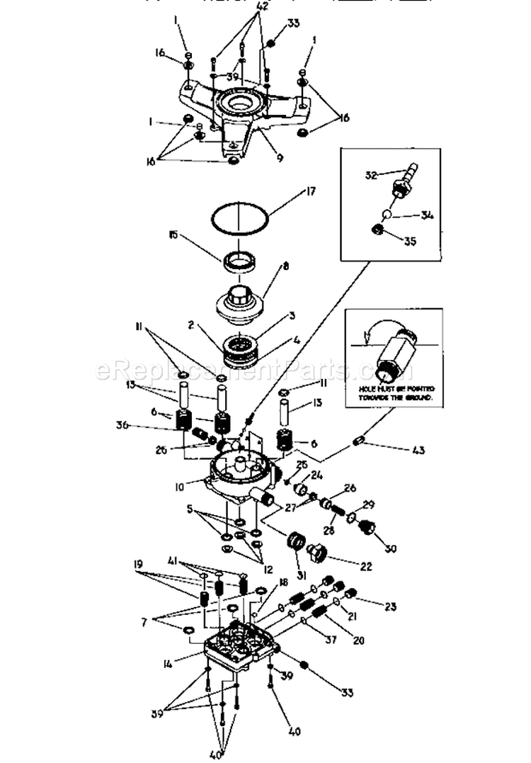 Page B Diagram and Parts List for 580761751  Craftsman Pressure Washer
