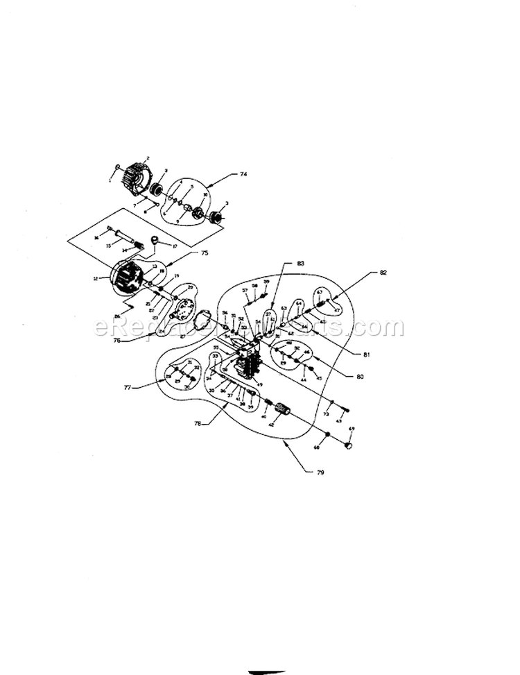 Page B Diagram and Parts List for 580762011  Craftsman Pressure Washer