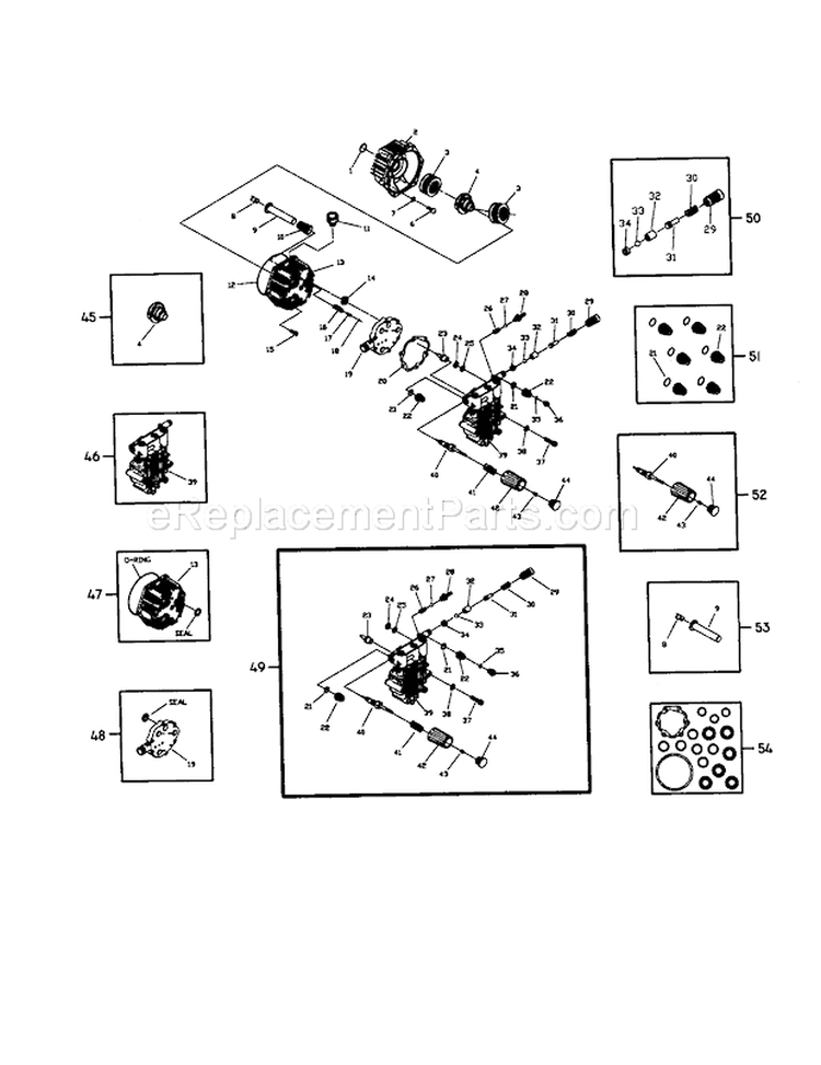Page B Diagram and Parts List for 580762012  Craftsman Pressure Washer