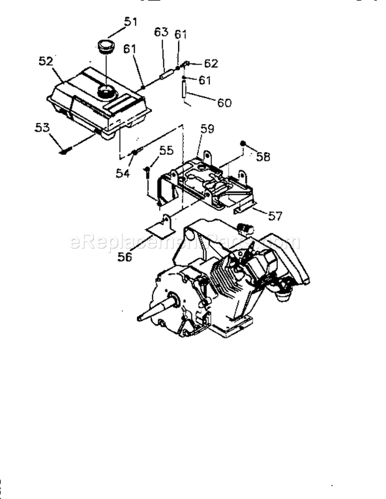 Page J Diagram and Parts List for 580762600  Craftsman Pressure Washer