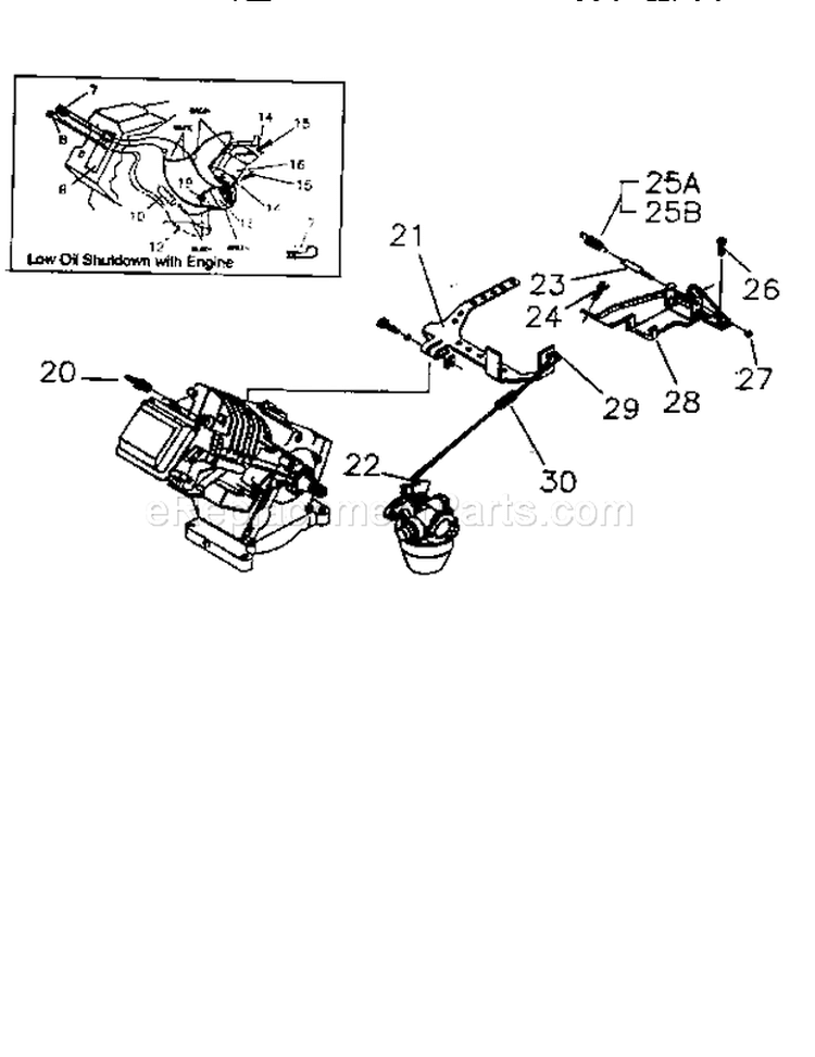 Page D Diagram and Parts List for 580762600  Craftsman Pressure Washer