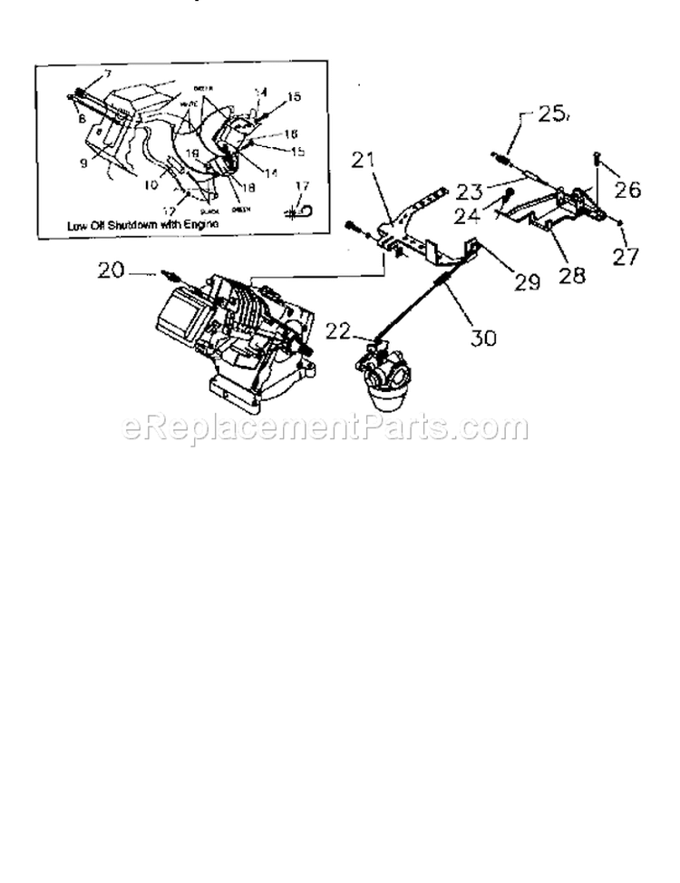 Page B Diagram and Parts List for 580763000  Craftsman Pressure Washer