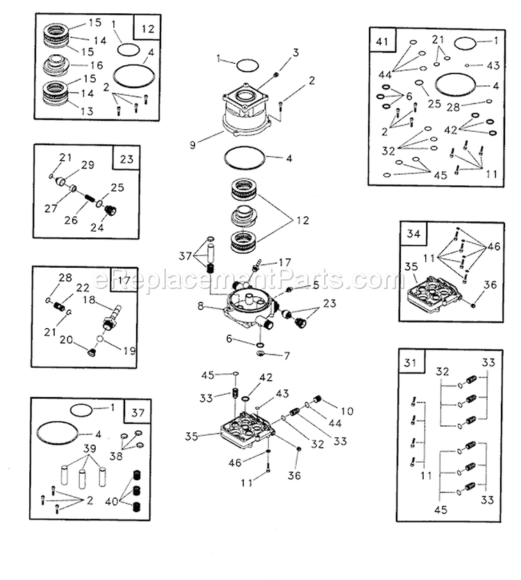 Page B Diagram and Parts List for 580767201  Craftsman Pressure Washer