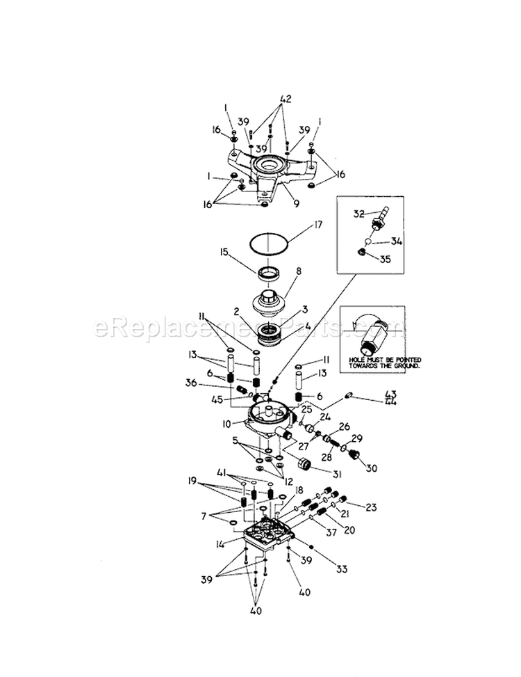 Page B Diagram and Parts List for 580768010  Craftsman Pressure Washer