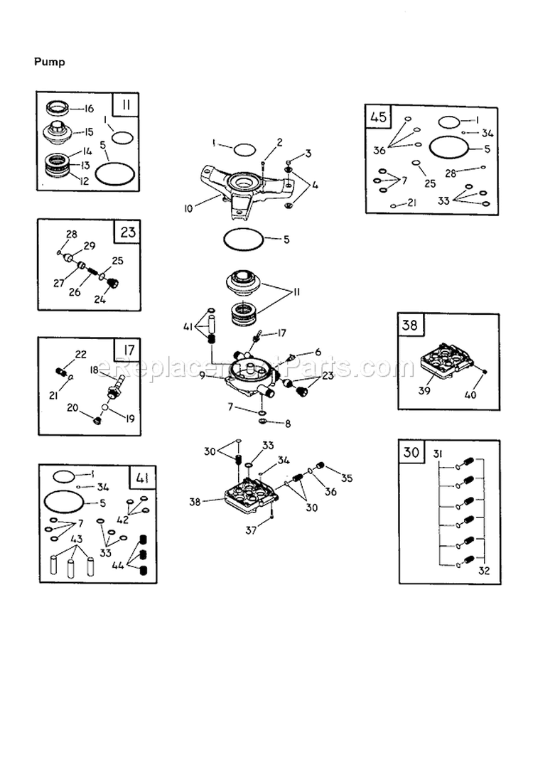 Page B Diagram and Parts List for 580768011  Craftsman Pressure Washer