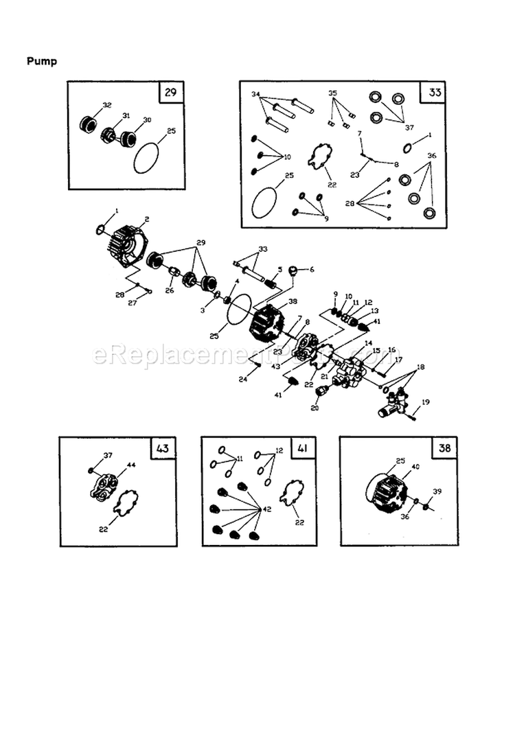Page B Diagram and Parts List for 580768050  Craftsman Pressure Washer