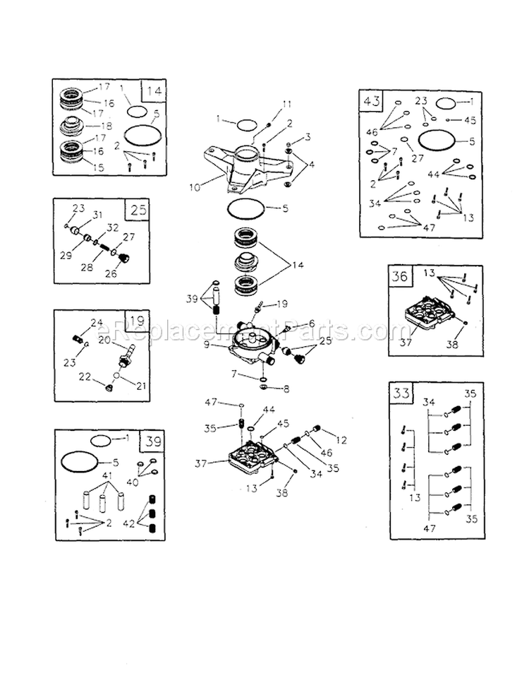 Page B Diagram and Parts List for 580768320  Craftsman Pressure Washer