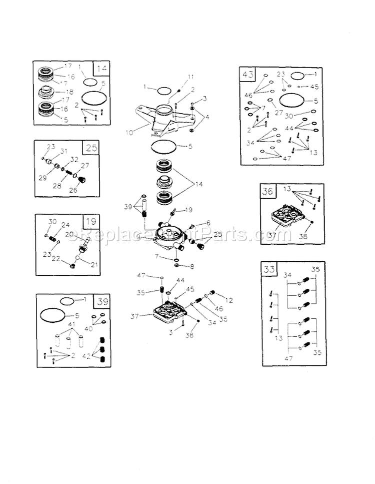 Page B Diagram and Parts List for 580768321  Craftsman Pressure Washer