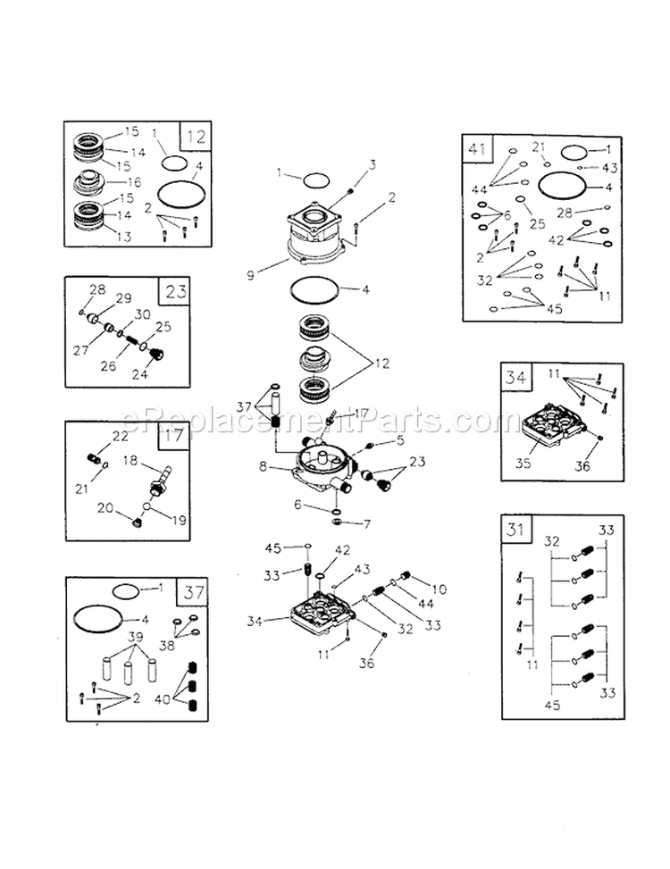 Page B Diagram and Parts List for 580768331  Craftsman Pressure Washer