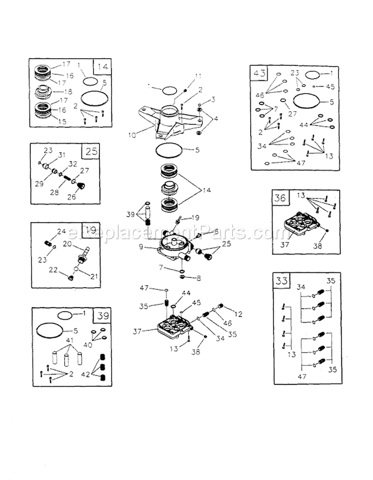Page B Diagram and Parts List for 580768341  Craftsman Pressure Washer