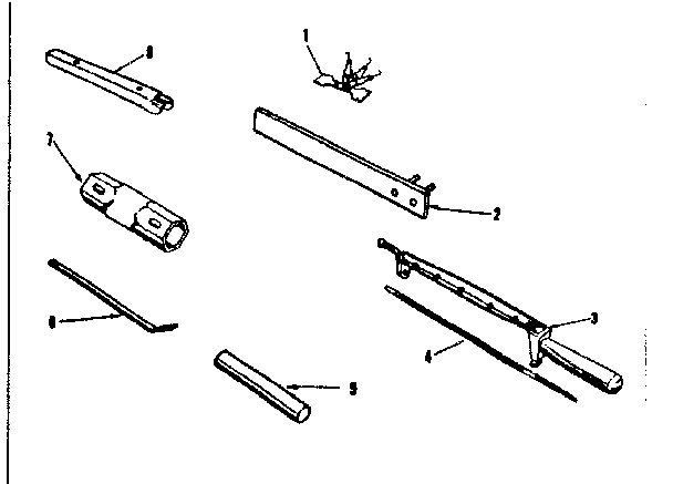 Optional Equipment Diagram and Parts List for 917350710  Craftsman Chainsaw