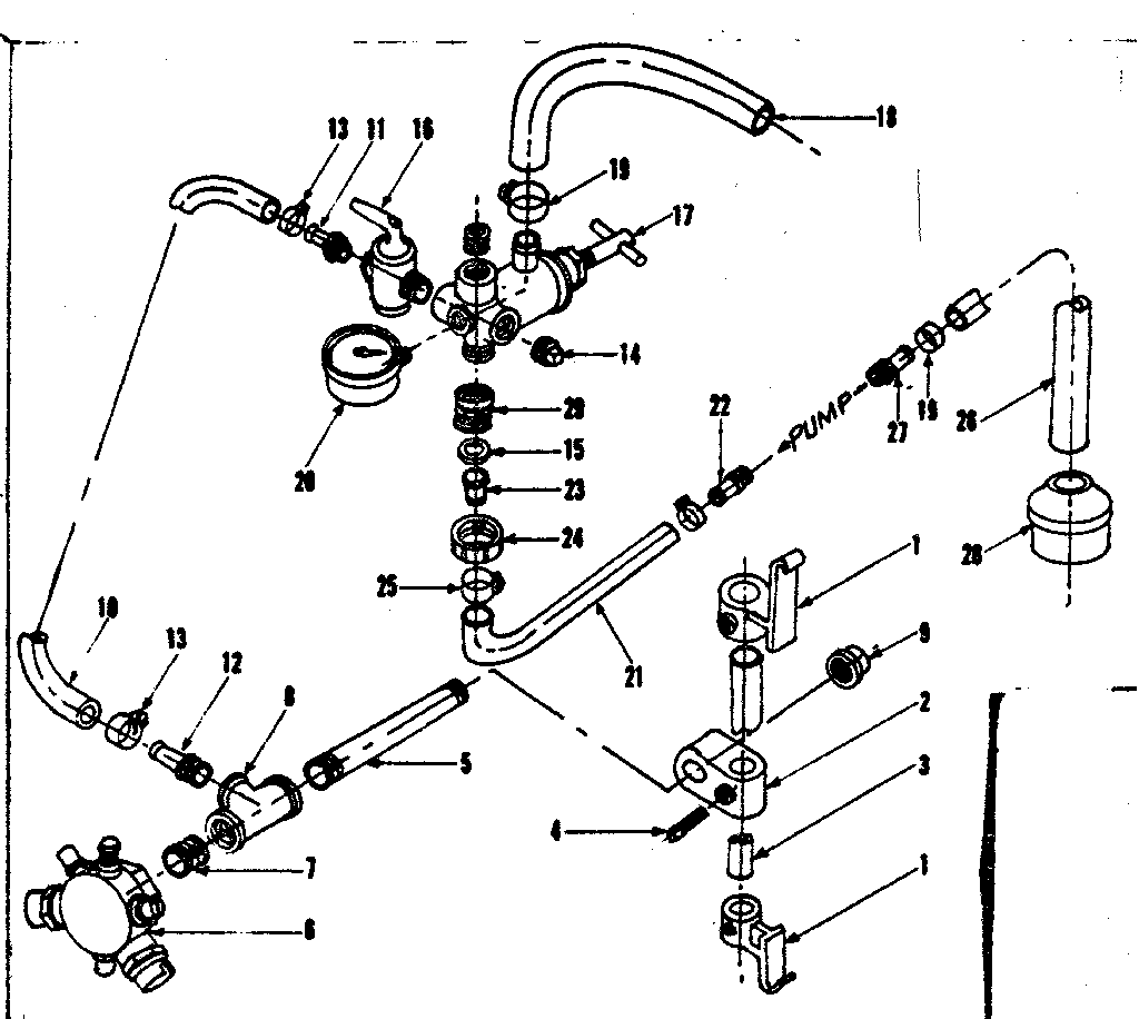 Replacement Parts Diagram and Parts List for 471461420  Craftsman Pressure Washer
