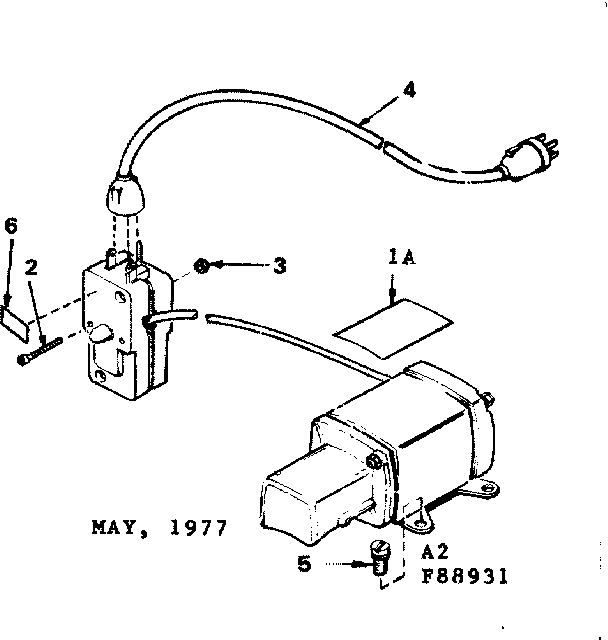 Replacement Parts Diagram and Parts List for 14388931  Craftsman Lawn Mower