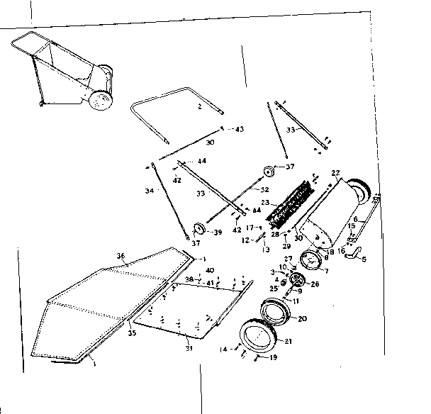 Unit Parts Diagram and Parts List for 53683931  Craftsman Lawn Tractor