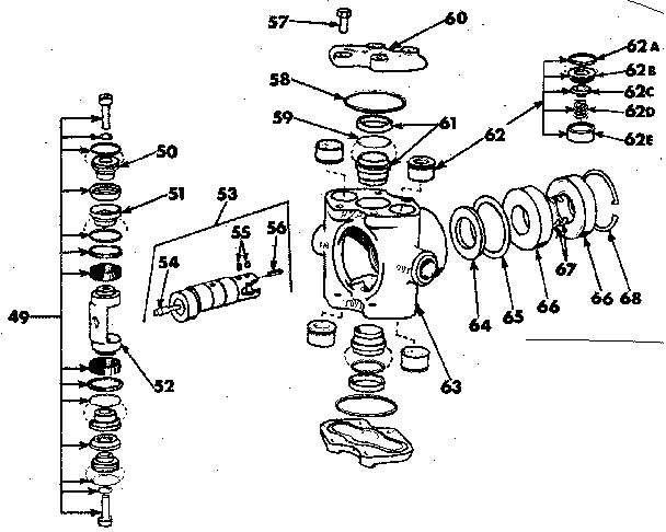 Pump Diagram and Parts List for 471446090  Craftsman Pressure Washer