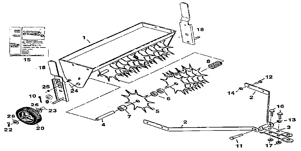 Replacement Parts Diagram and Parts List for 610243710  Craftsman Lawn Tractor