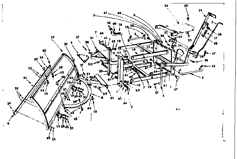 Replacement Parts Diagram and Parts List for 91799380  Craftsman Lawn Tractor