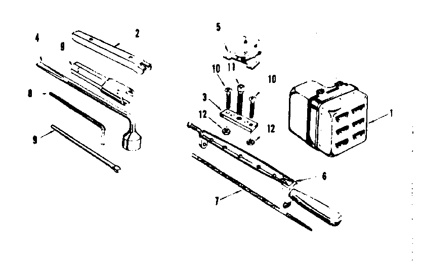 Optional Equipment Diagram and Parts List for 91762809  Craftsman Chainsaw