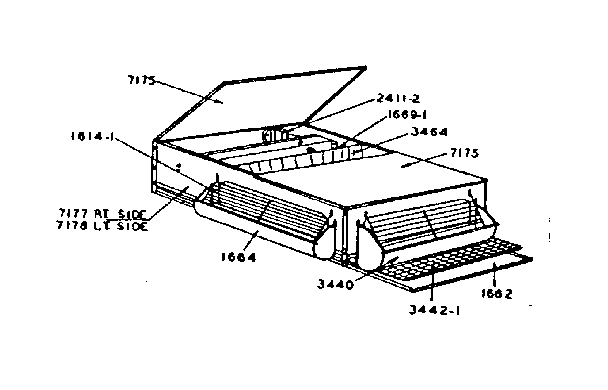 Replacement Parts Diagram and Parts List for 7831182  Craftsman Lawn Mower