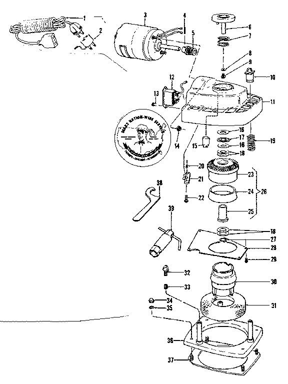 Unit Parts Diagram and Parts List for 14388871  Craftsman Lawn Mower