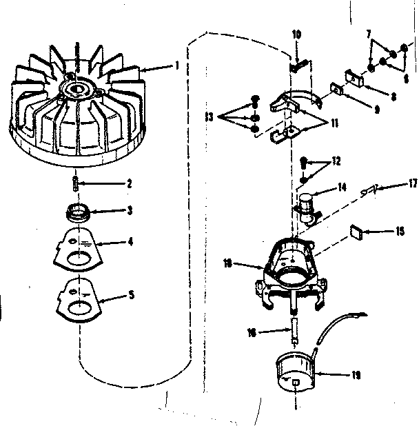 27248 Magneto Diagram and Parts List for 14342202  Craftsman Engine