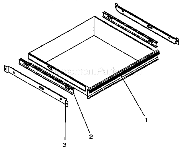 Unit Parts Diagram and Parts List for 706103410  Craftsman Workbench