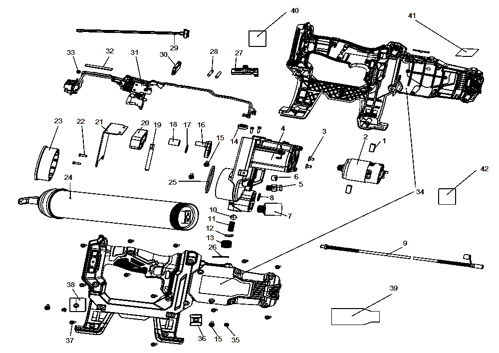 Diagram Diagram and Parts List for CMCGG001B Type 1 Craftsman Miscellaneous