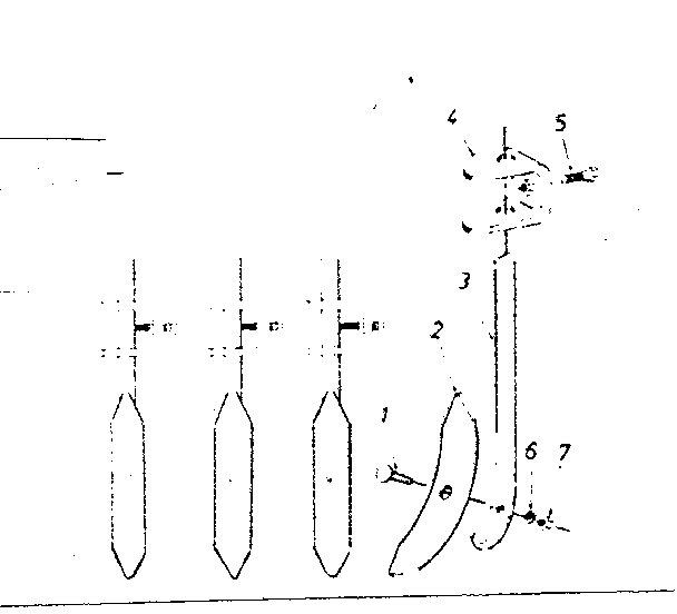 4-point Cultivator Diagram and Parts List for 486290570  Craftsman Tiller