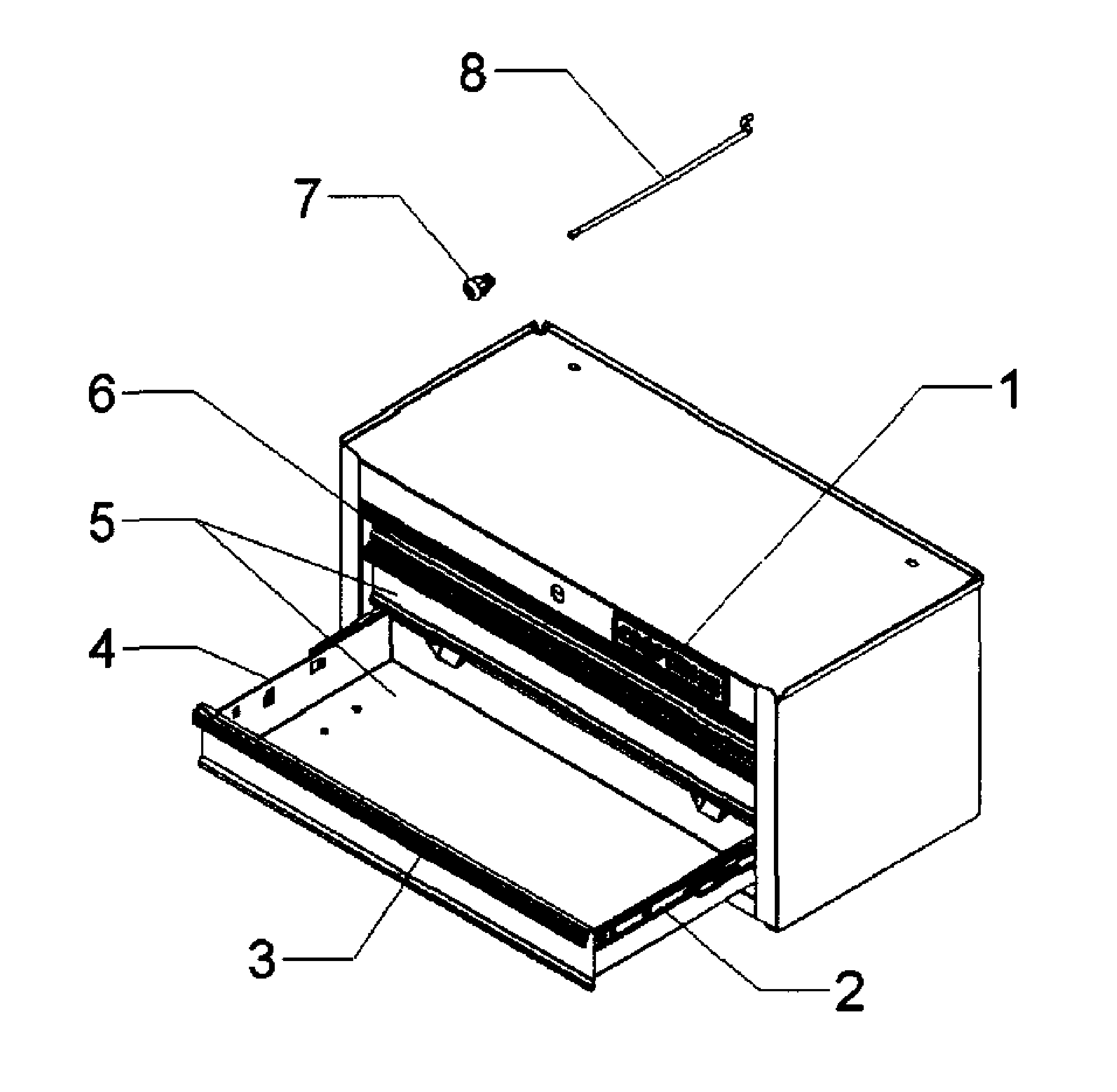 Tool Chest Diagram and Parts List for 706379830  Craftsman Tool Stand & Cart