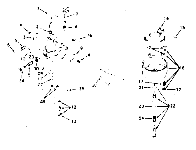 Carburetor Diagram and Parts List for 143197042  Craftsman Engine