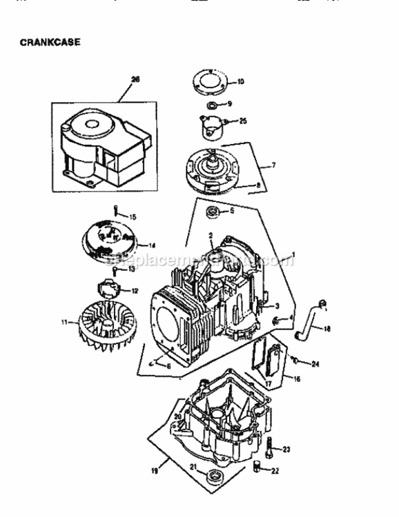 Page AC Diagram and Parts List for 750256060  Craftsman Lawn Tractor