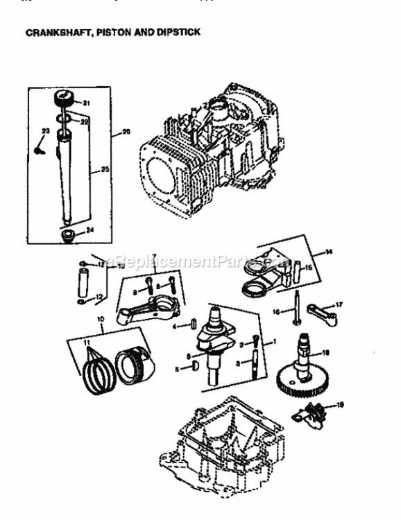 Page AD Diagram and Parts List for 750256060  Craftsman Lawn Tractor