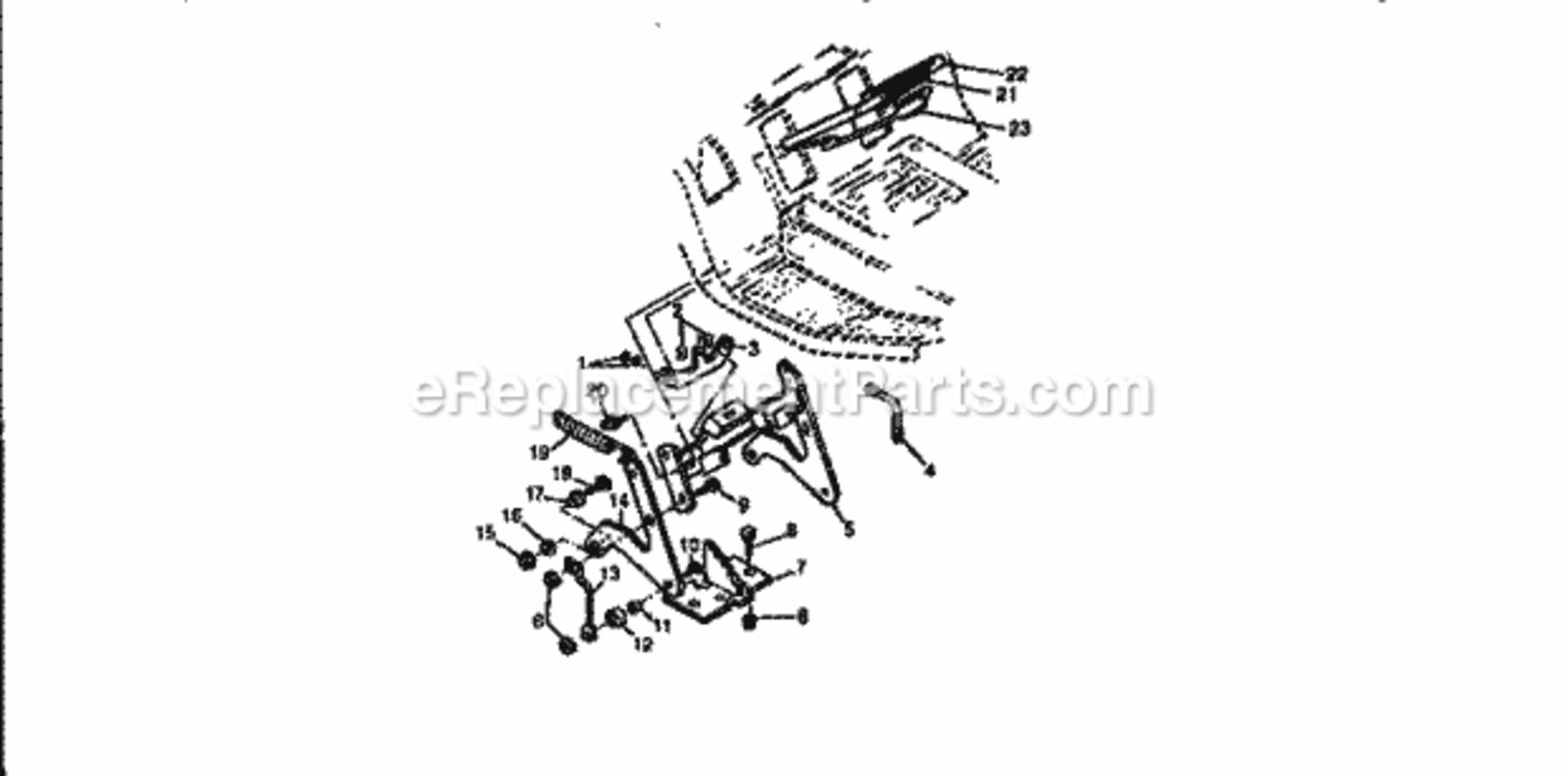 Page G Diagram and Parts List for 750256060  Craftsman Lawn Tractor
