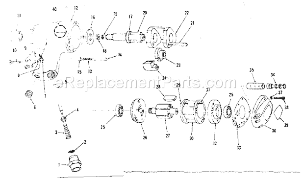 Unit Parts Diagram and Parts List for 75618880-1  Craftsman Wrench