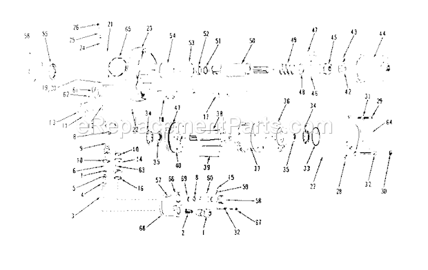 Unit Parts Diagram and Parts List for 75618962  Craftsman Wrench
