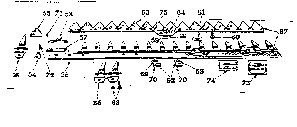 Cutting Parts Diagram and Parts List for 9175753  Craftsman Lawn Tractor