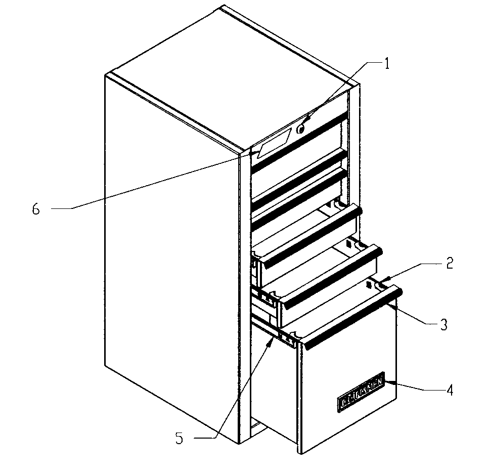 Tool Base Diagram and Parts List for 706141210  Craftsman Tool Stand & Cart