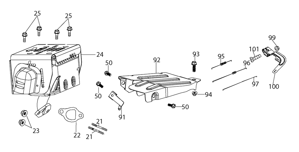 Diagram Diagram and Parts List for 370-JUA Type 0 Craftsman Engine