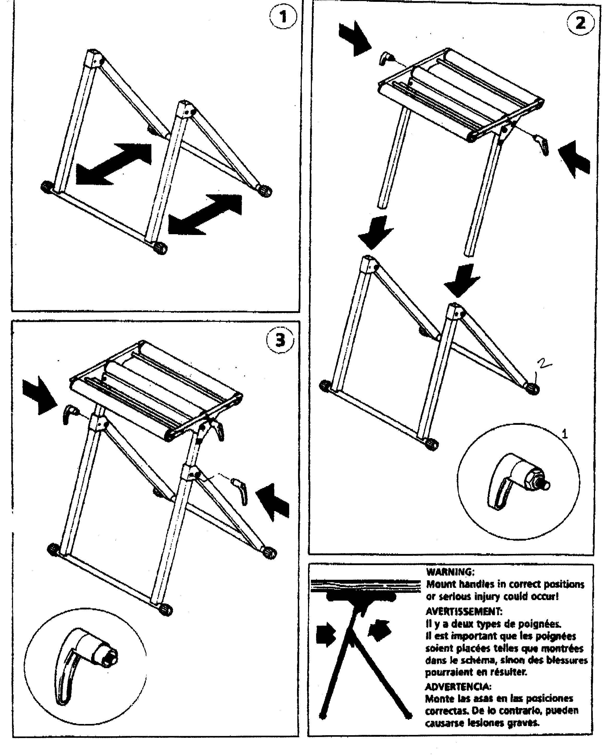 Stand Diagram and Parts List for 69522268  Craftsman Tool Stand & Cart