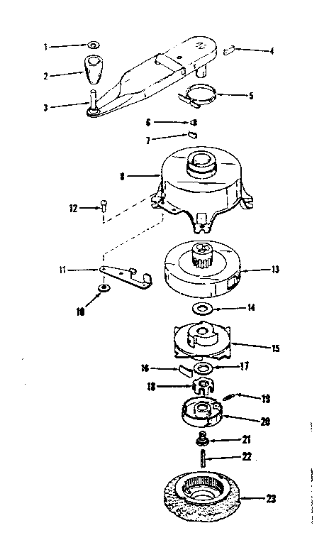 No - Pull Starter No. 590357 Diagram and Parts List for 143122231  Craftsman Engine