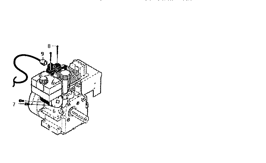 Electric Start Assembly Diagram and Parts List for 536886390  Craftsman Snow Blower