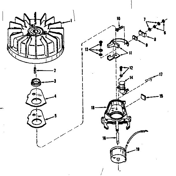No. 27517 Magneto And No. 27248 Magneto Diagram and Parts List for 14342200  Craftsman Engine