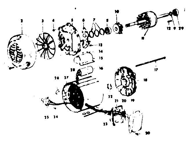 Unit Diagram and Parts List for 11312290  Craftsman Engine