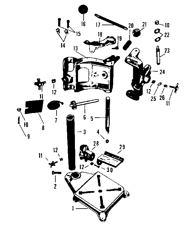 Unit Parts Diagram and Parts List for 33525981  Craftsman Electric Drill