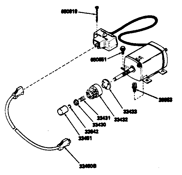 Craftsman 120 Volt Electric Starter Kit No. 143.80824 Diagram and Parts List for 143796032  Craftsman Engine