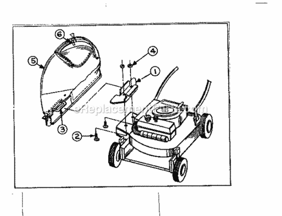 Page A Diagram and Parts List for 80403  Craftsman Lawn Tractor Accessories