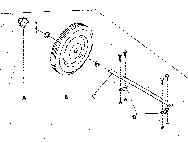Undercarriage Assembly For 30 Gallon Cart Diagram and Parts List for 98564790  Craftsman Sprayer